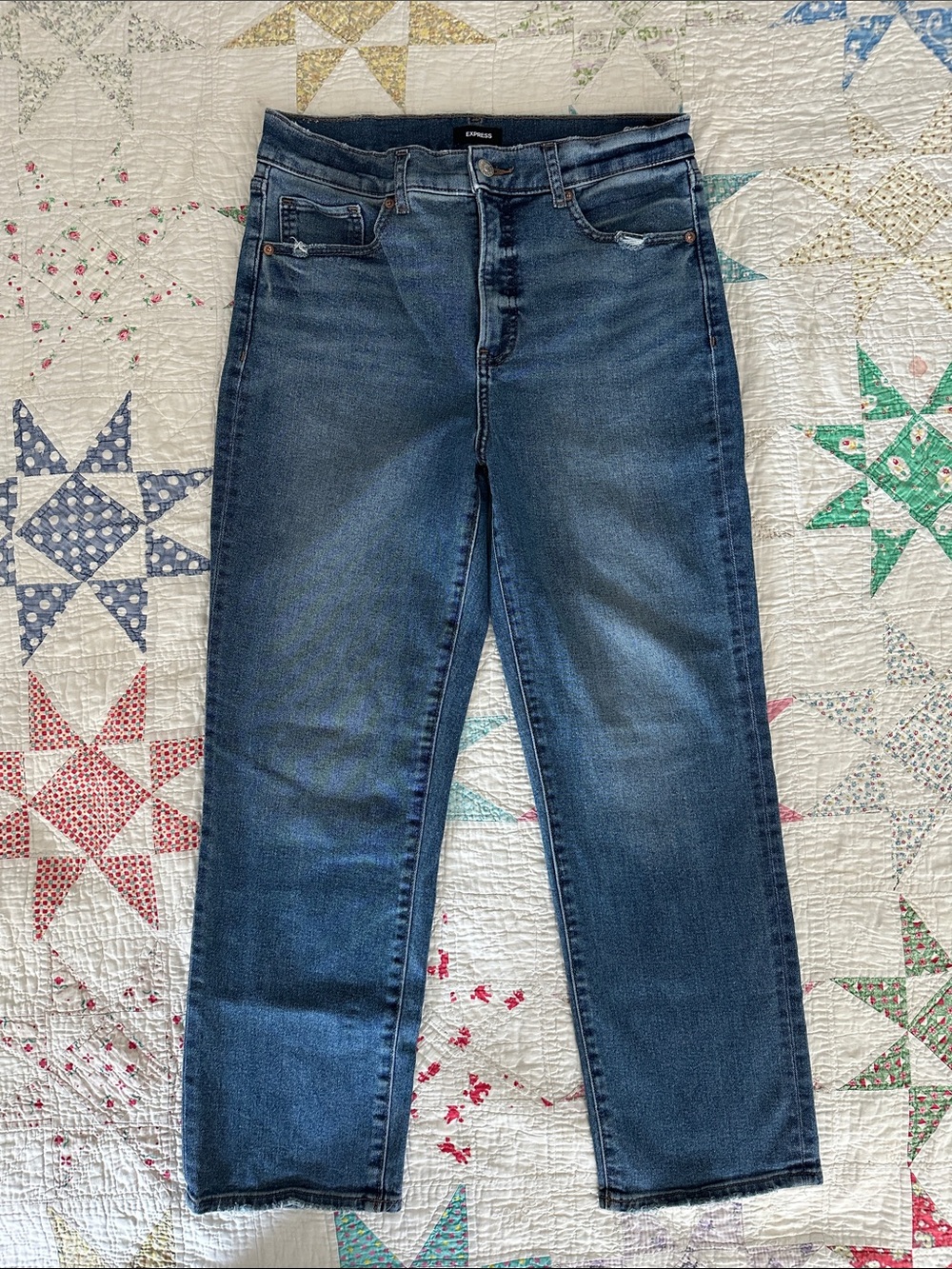 Express Women’s Jeans - High Rise Straight Ankle Size 8R